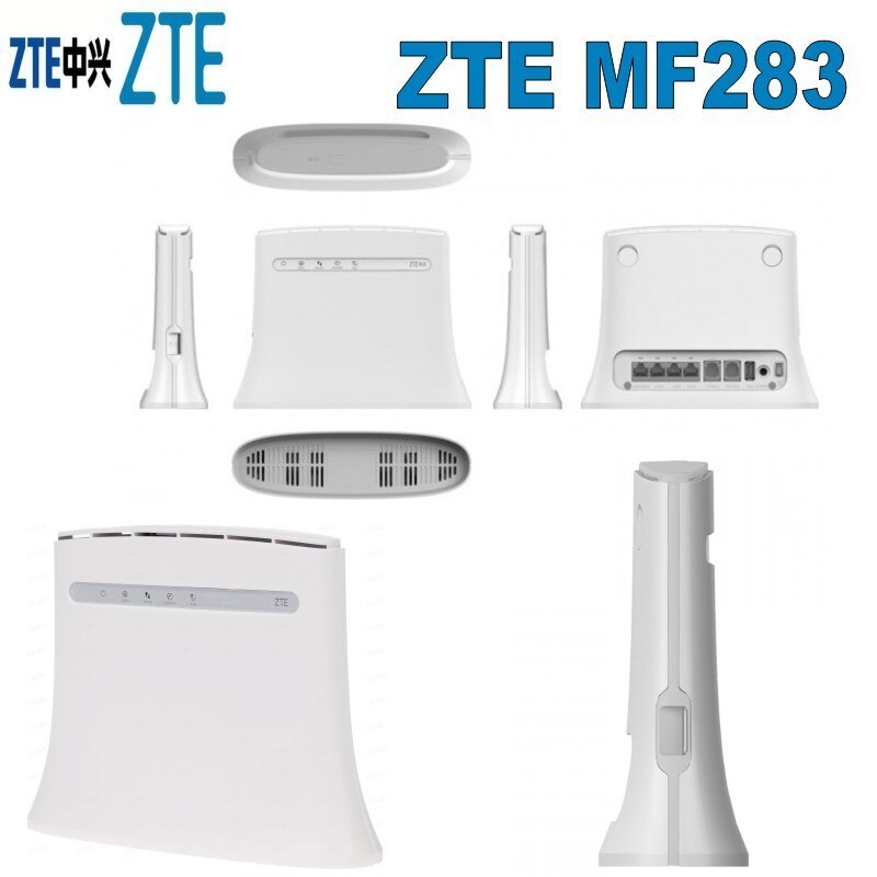 ZTE  MF283 + 800/1800/2600MHz 4G 2G 3G LTE 150Mbps Plus SMA ANTENNE